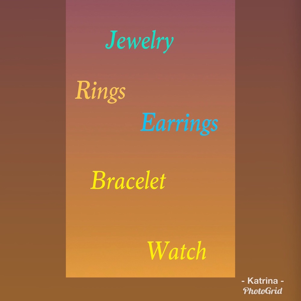 Rings,Bracelets,Earrings